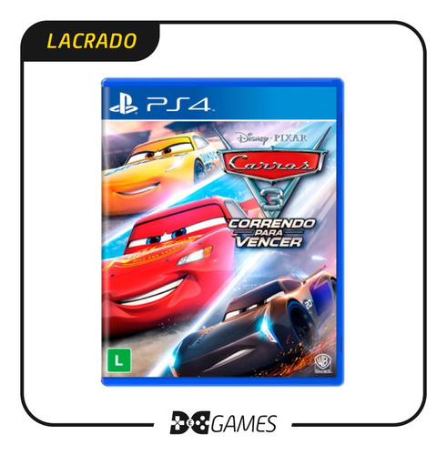 Carros 3 Correndo Para Vencer - Ps4 - Mídia Física