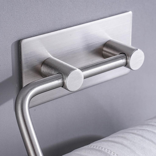Soporte Para Papel Higiénico, Acero Inoxidable Cepillado