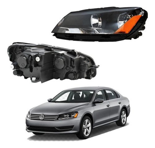 Faro Volkswagen Passat 2012 2013 2014 2015 Izquierdo.