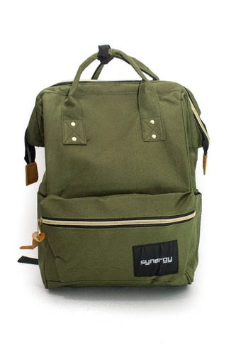 Mochila Backpack Verde Estilo  Old Tripper Envio Gratis