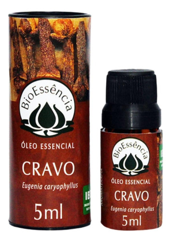 Óleo Essencial De Cravo 5ml Puro E Natural - Aromaterapia