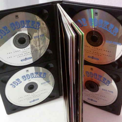 Box 4 Cds Joe Cocker - The Long Voyage Home: The Silver...