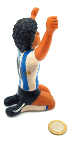 Muñeco De Goma Antiguo Diego Maradona - Juguete (Usado)