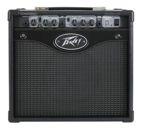 Imagen 1 de 3 de Amplificador Peavey TransTube Series Rage 158 para guitarra de 15W color negro 220V