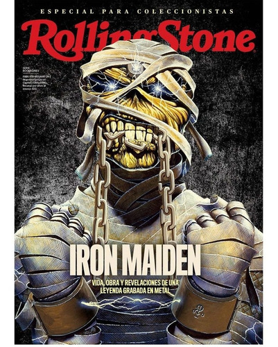 Rolling Stone Bookazine Especial Coleccionistas Iron Maiden