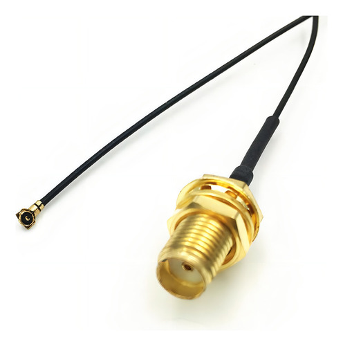 20 Cabos Pigtail Ufl Ipx Mini Pci X Sma Femea Antena Wifi