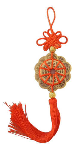 Colgante Decorativa De Prosperidad 4 Amuletos Feng Shui