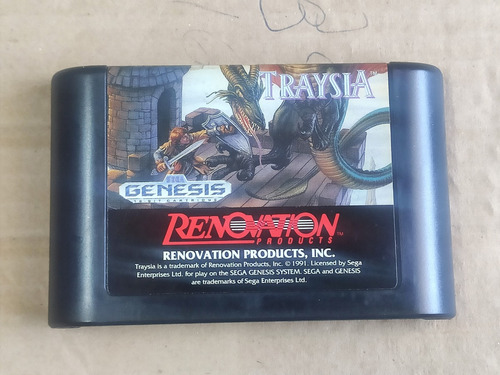Traysia -- 100% Original - Sega Genesis / Mega Drive