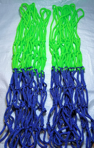 Par Redes Aro De Basquetbol 4mm Nylon Para Canasta