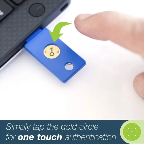 Yubikey Security Key - Yubico Fido Y Fido2 - Original