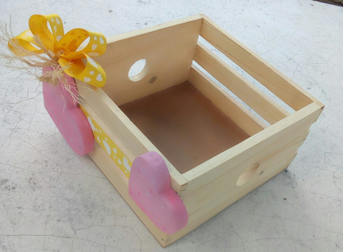 Imagen 6 de 10 de Cajas De Madera Decoraciones Arreglos Flores Globos Guacales