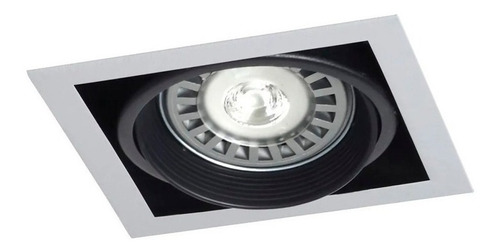 Embutido Box Con Lampara Ar111 Dim 12w Gu10 Cardanico Led