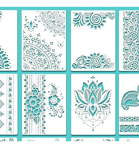 Plantilla De Pared De Conjunto Pequeño Grande De Serie 1