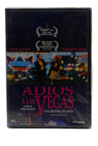 Dvd Película Leaving Las Vegas / Adiós A Las Vegas - Nueva