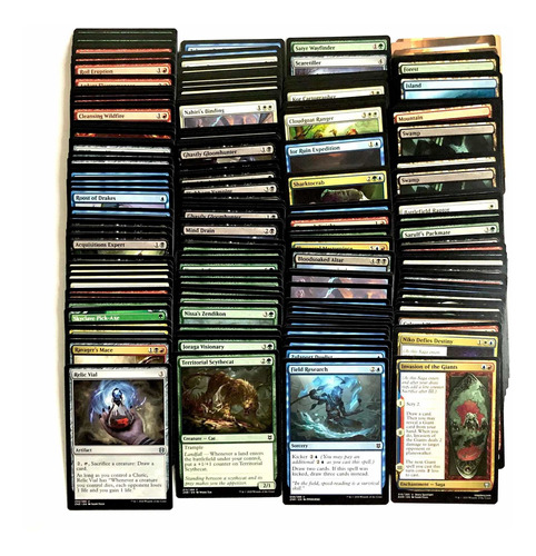 Lote 210 Cartas Magic The Gathering Zendikar Rising 2020 Eng