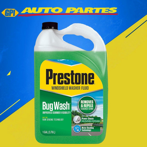 Limpia Vidrios Prestone Bug Wash