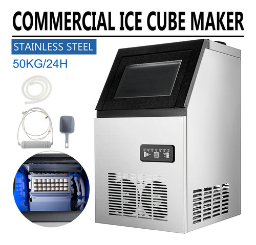 150lb Built-in Commercial Ice Maker Stainless Undercounter 