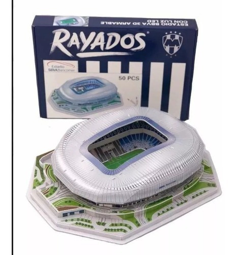 Estádio de quebra-cabeças 3D Bbva, Rayados De Monterrey