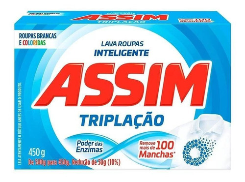 Sabão Em Pó Assim Tripla Ação
