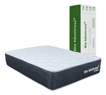 Comprar Colchón Queen Size Hybrid Memory Foam Resortes Bio Mattress Color Blanco