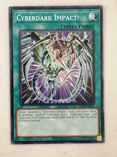 Comun Yugioh Cyberdark Impact