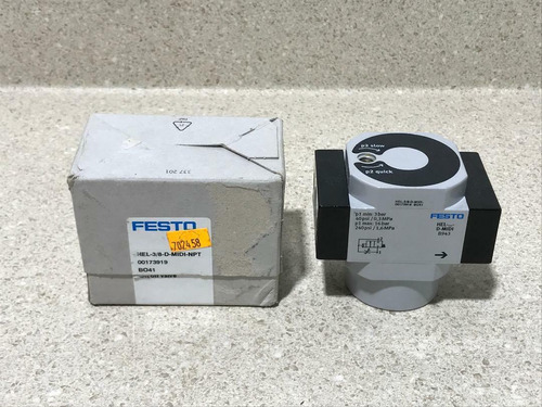 Festo On-off Valve Hel-3/8-d-midi-npt New Ccv