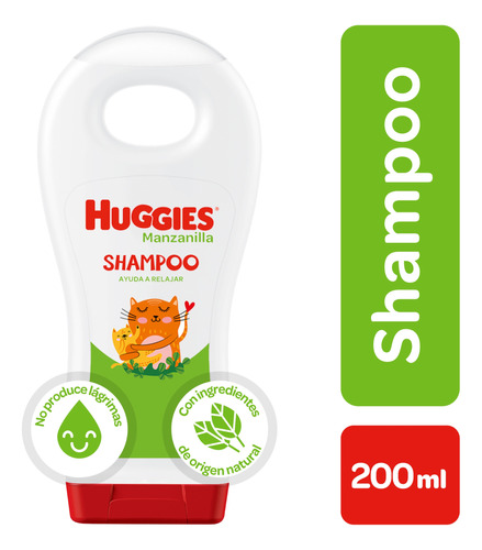 Shampoo Huggies Manzanilla 200m - mL a $64