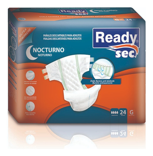 Ready Sec Pañal Para Adulto Nocturno Gx24