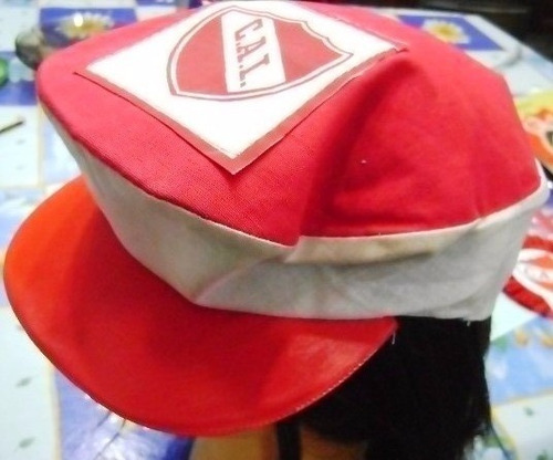 Antiguas Gorra Independiente Cai Escudo Cuadrado