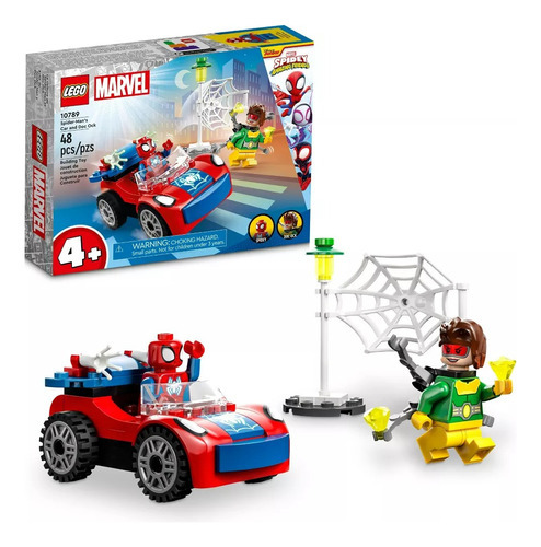 Lego Marvel Spider-man's Car And Doc Ock 10789 Cantidad De Piezas 48