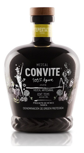 Convite Tepextate mezcal 700 ml 1 unidad