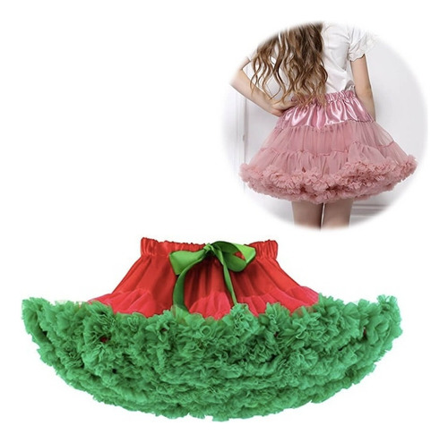 Regalo Faldas Tutus Tutu Tul Niñas Bebe Disfraz Traje [u]