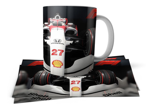 Auto F1 Ferrari Taza Polimero Tu Propio Estilo