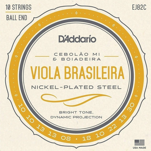 Cuerda Viola Cebolão Mi d'Addario EJ82c