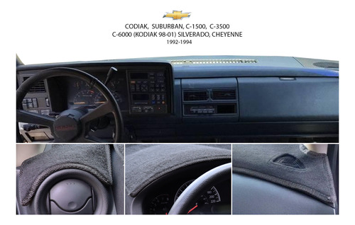 Cubretablero  Chevrolet Silverado 1992, 1993, 1994.