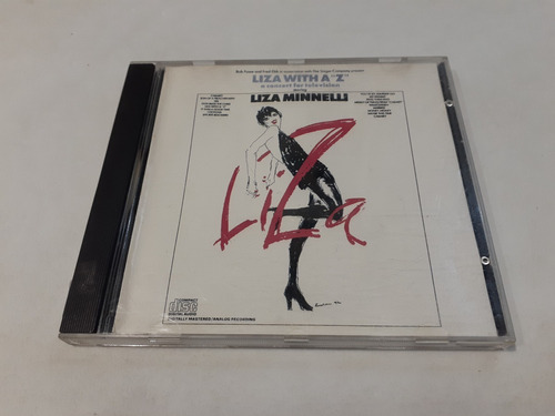 Liza With A  Z , Liza Minnelli - Cd Usa Excelente 8/10