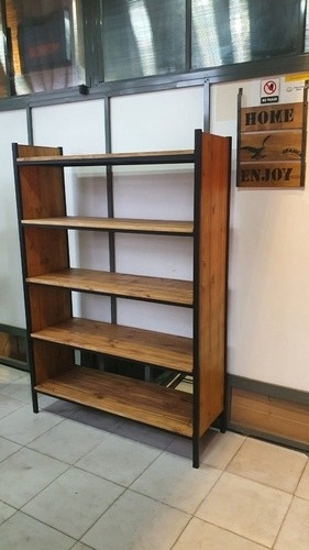 Imagen 5 de 5 de Mueble Biblioteca Estantes Repisa Industrial 120x40x170