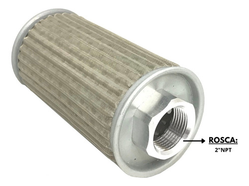 Filtro Hidráulico Succión 160 Lts/m Rosca 2 Bsp