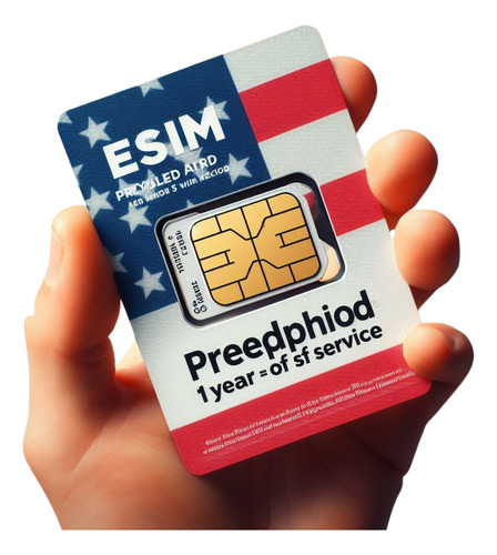 Esim Prepagada Internet Llamadas Datos 30 Dias E-sim Virtual
