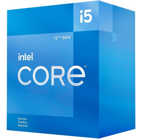 Procesador Intel Core I5-12400f Alder Lake Lga 1700 2,5 Ghz