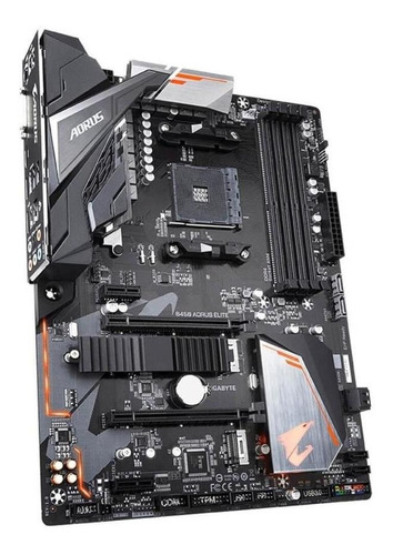 Mother Gigabyte B450 Aorus Elite Compatible Ryzen 3ra Gen