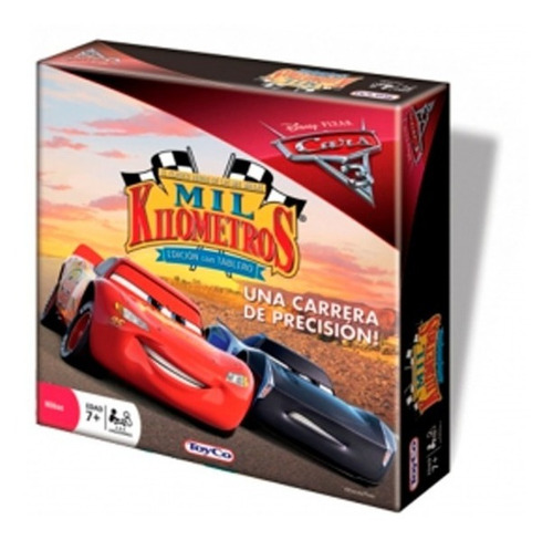 Juego De Mesa Cars 3 Mil Kilometros Toyco 17031 (2946)