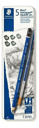 Staedtler Lápices De Grafito Lumograph Acuarelables +