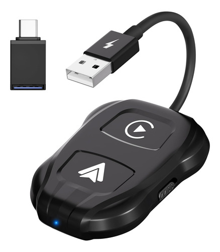 Adaptador Inalámbrico Car Play, Convertidor De Coche Android