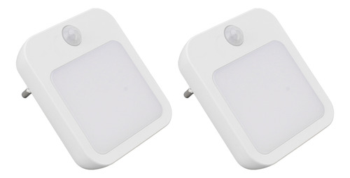 Lámpara Nocturna Led Con Sensor De Movimiento, 2 Pzs.