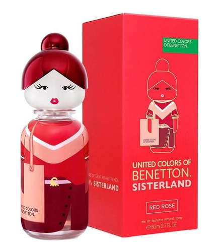 Sisterland Red Rose Eau De Toilette 80 Ml