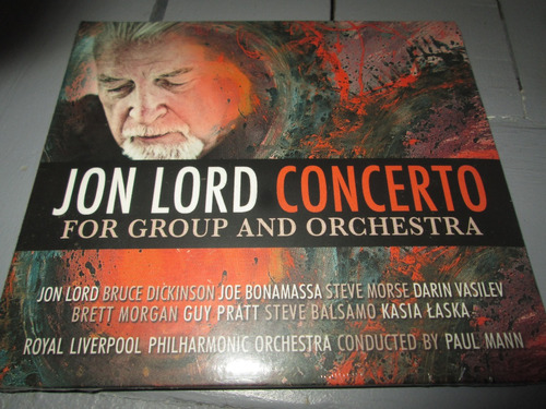 Cd Jon Lord Concerto For Group And Orchestra Nuevo Arg 31b