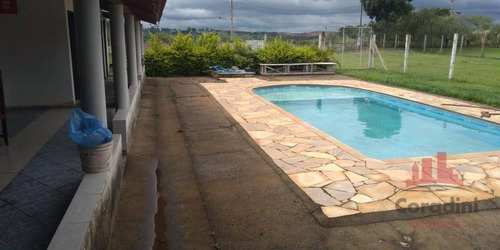 Chácara Com 2 Dormitórios À Venda, 3000 M² Por R$ 500.000,00 - Chácaras De Recreio Represa - Nova Odessa/sp - Ch0142