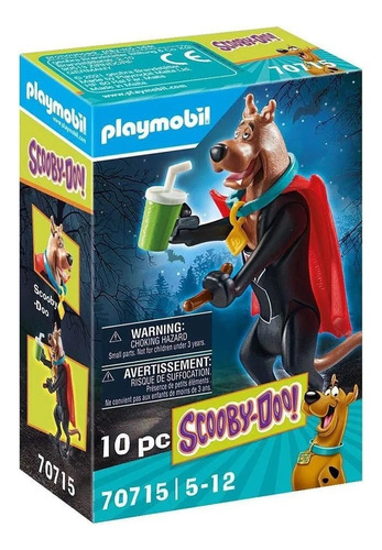 Brinquedo Figura Playmobil Boneco Scooby Doo Vampiro 70715