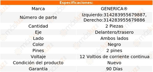 Kit 2 Actuadores Seg Elec Del O Tras Navigator 03/10 Gca